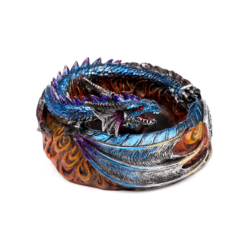 Dark Legends Dragon Incense Burner in a mystical setting