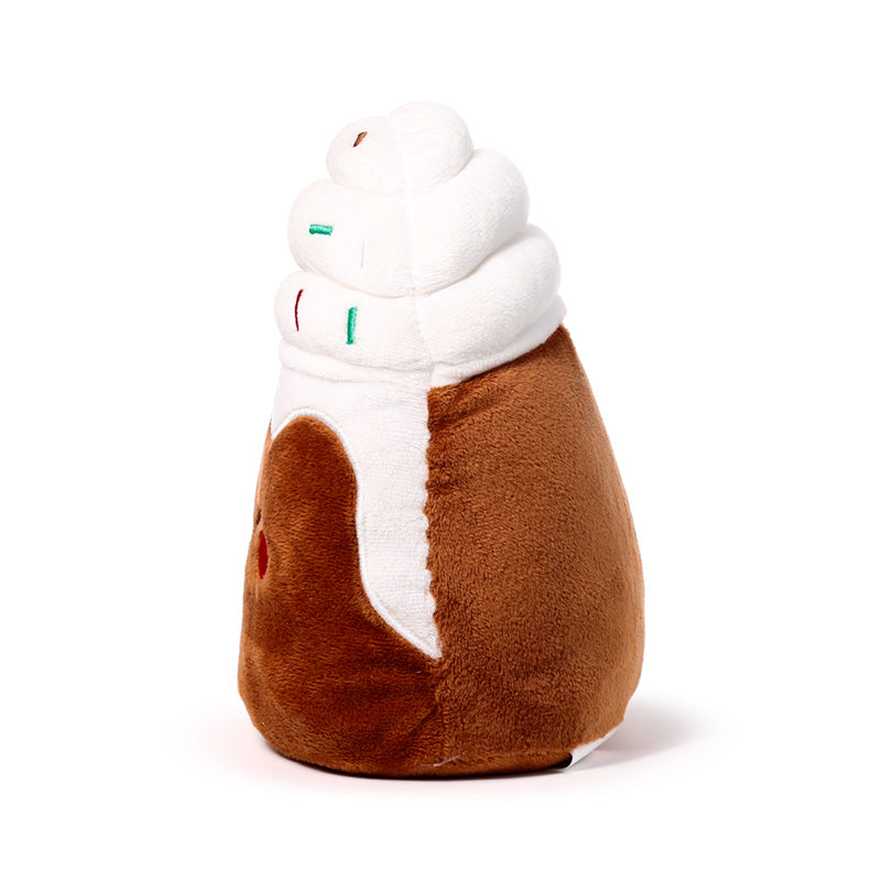 Spiced Latte Plush Door Stop - Lifestyle Image