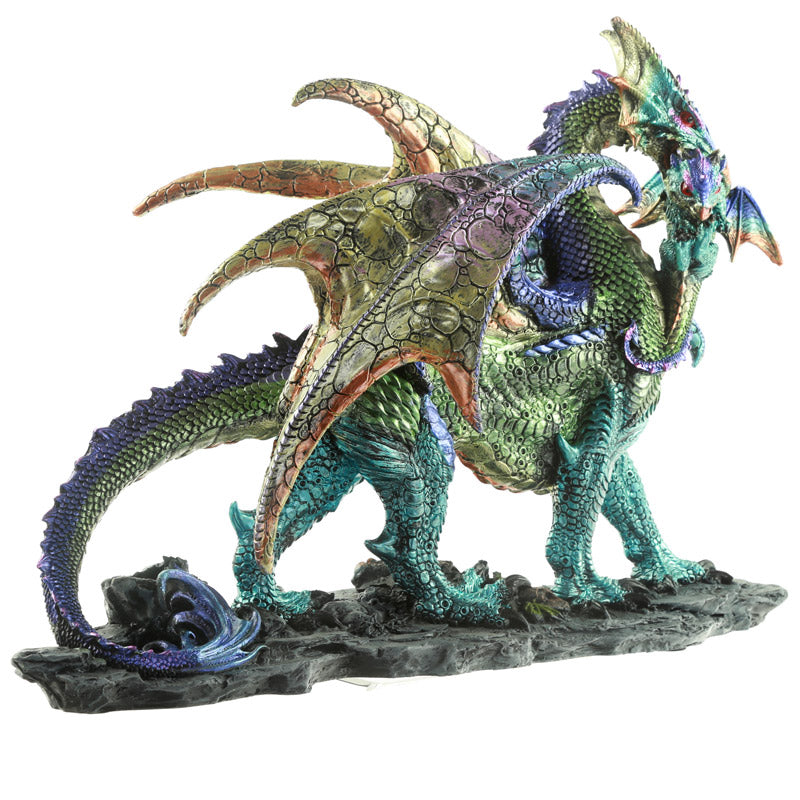 Mother Dragon Fantasy Dragon Figurine on display