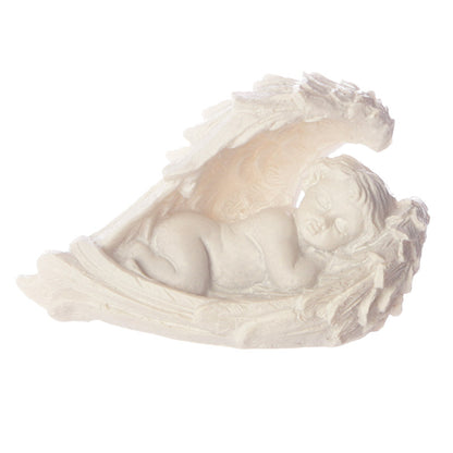 Cute Cherub in Wings Collectable with decorative background