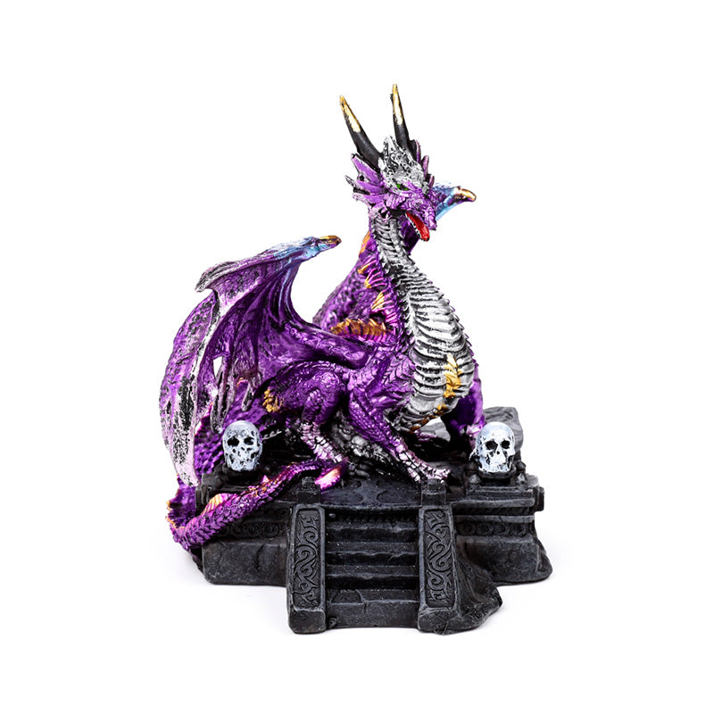 Intricate details of Dark Legends Dragon ornament