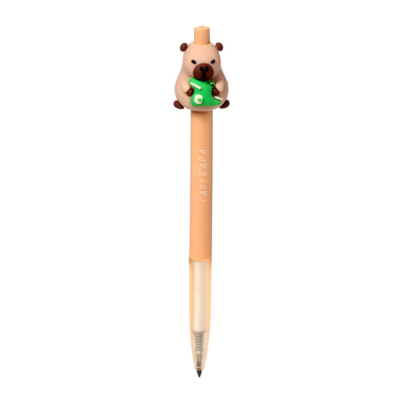 Everlasting Pencil - Capybara surrounded by cute animals