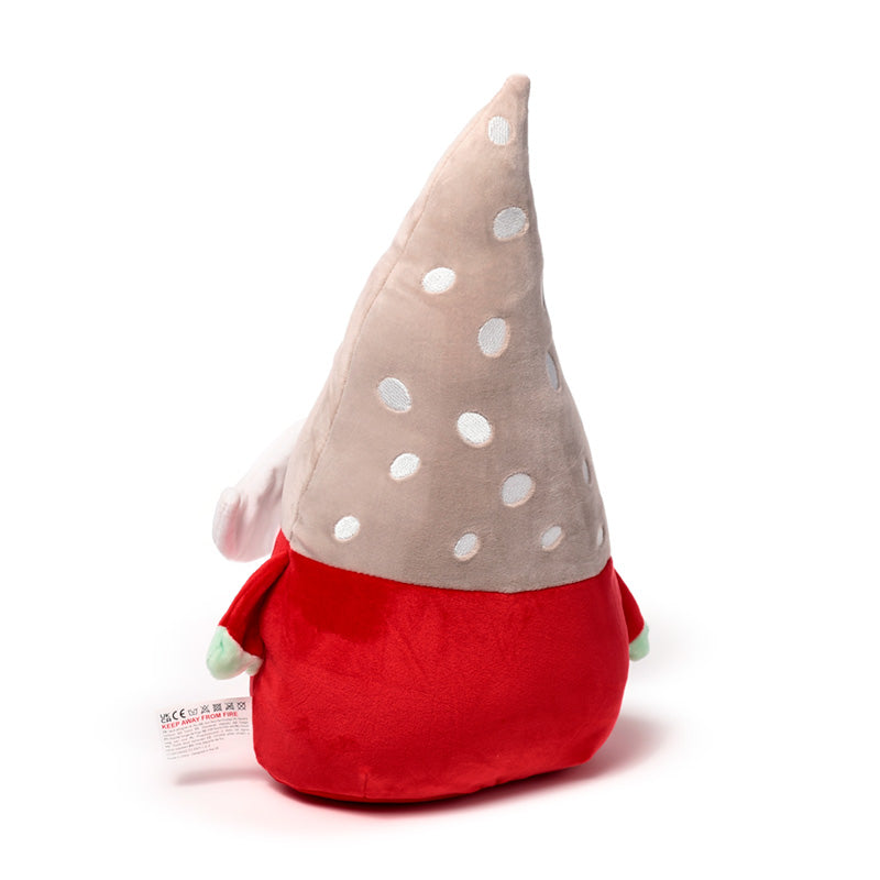 Squidglys Plush Toy - Christmas Gonk in a cozy setting