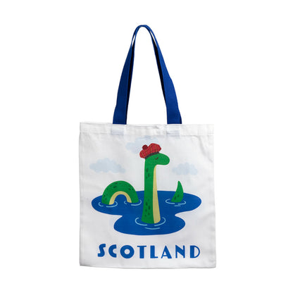 Scotland Souvenir Tote Shopping Bag with Scottish design