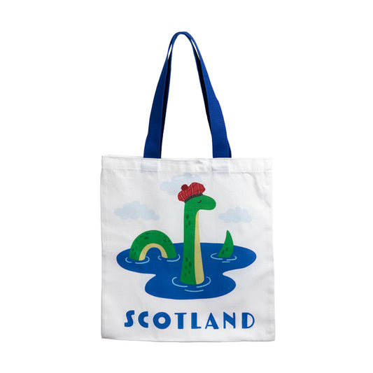 Scotland Souvenir Tote Shopping Bag with Scottish design