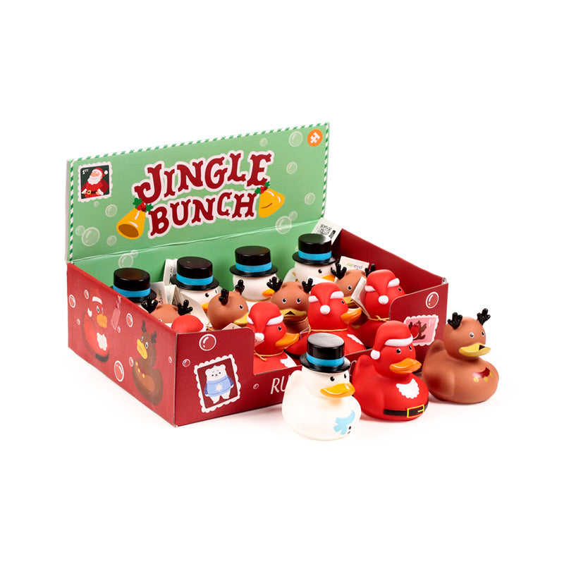 Jingle Bunch Christmas Duck - festive bath decor