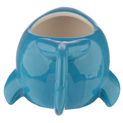 Shark Café Ceramic Shaped Head Mug top view