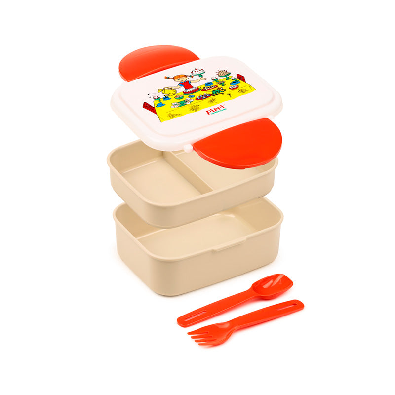 Side view of Pippi Longstocking Bento Lunch Box