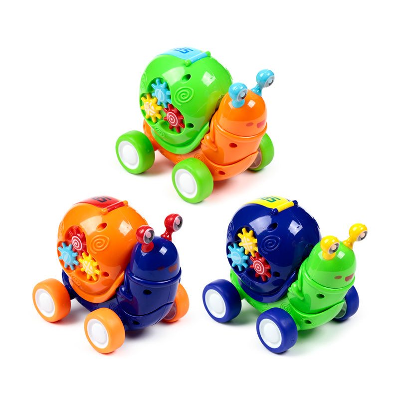 Happy Snail Press & Go Action Toy - Side View