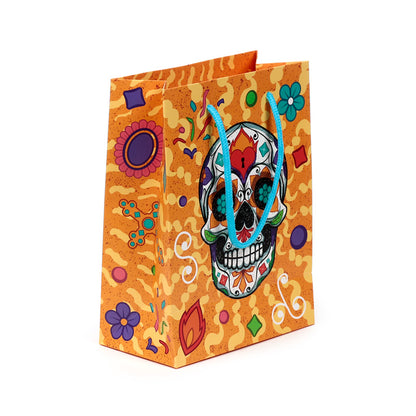 Intricate design of Day of the Dead Medium Gift Bag