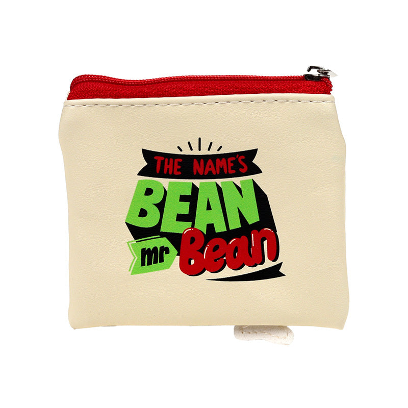 Mr Bean & Teddy Shaped Change Purse with coins