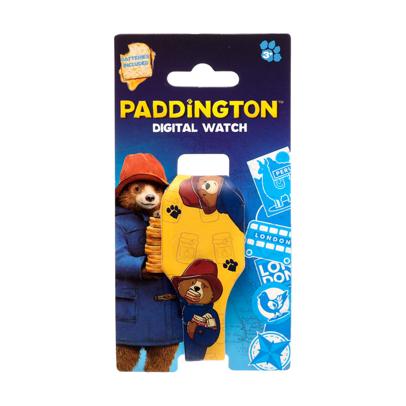 Paddington Bear Silicone Digital Watch - On Display