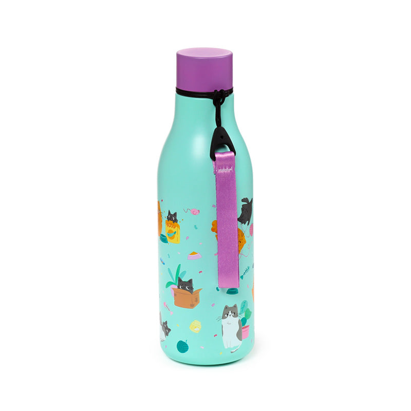 Reusable drinks bottle for hot and cold beverages