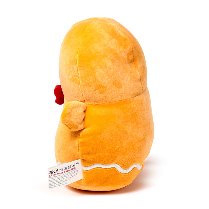 Festive Squidglys Plush Toy Gingerbread Man for gifting