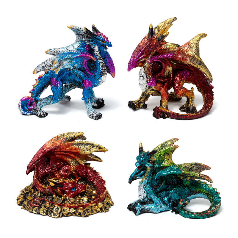Enchanted Nightmare Dragon Mini Elemental - Decorative Ornament