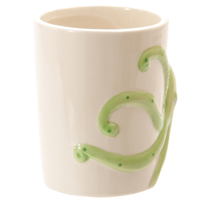 Lisa Parker Octopus Shaped Handle Ceramic Mug - On Table