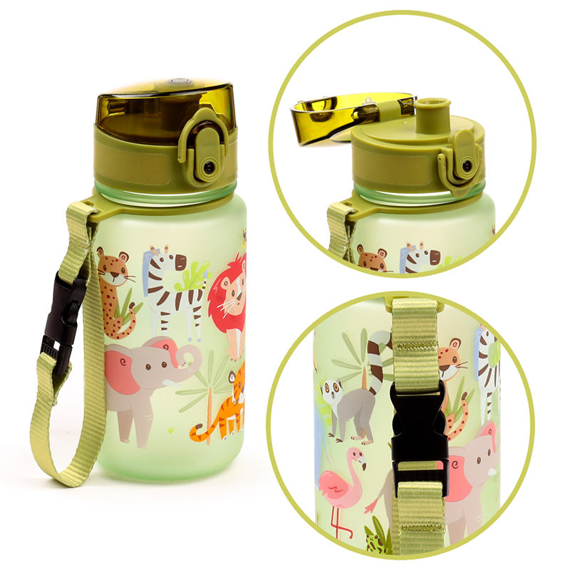 Compact 350ml water bottle for little hands