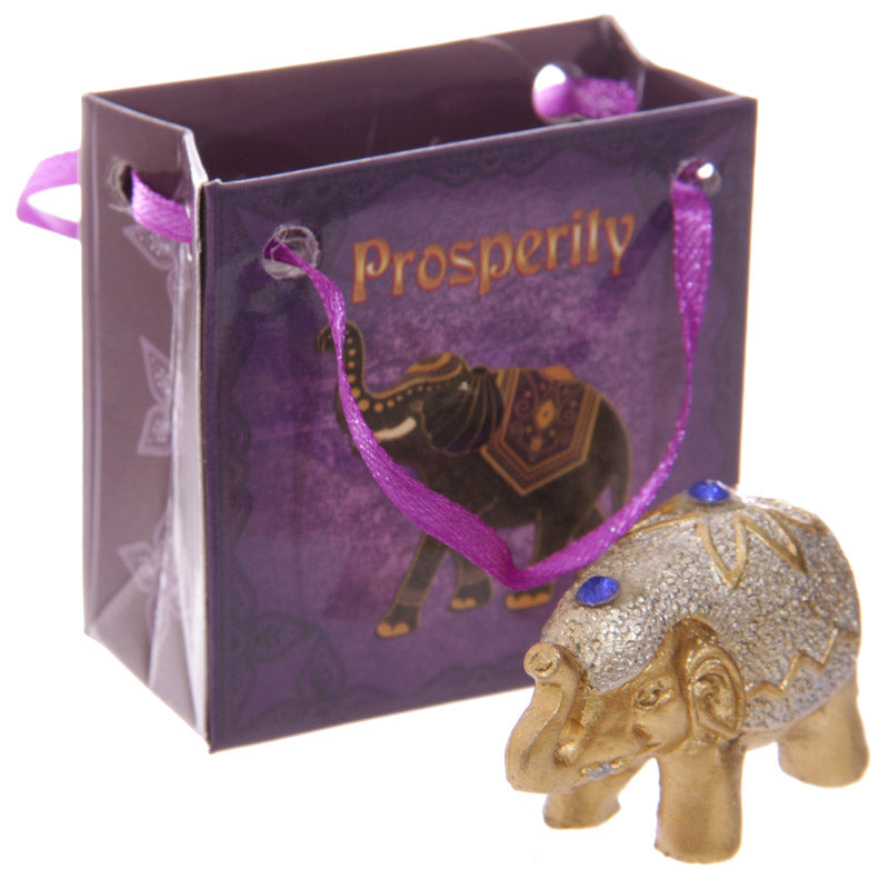 Giftable collectible glitter elephant