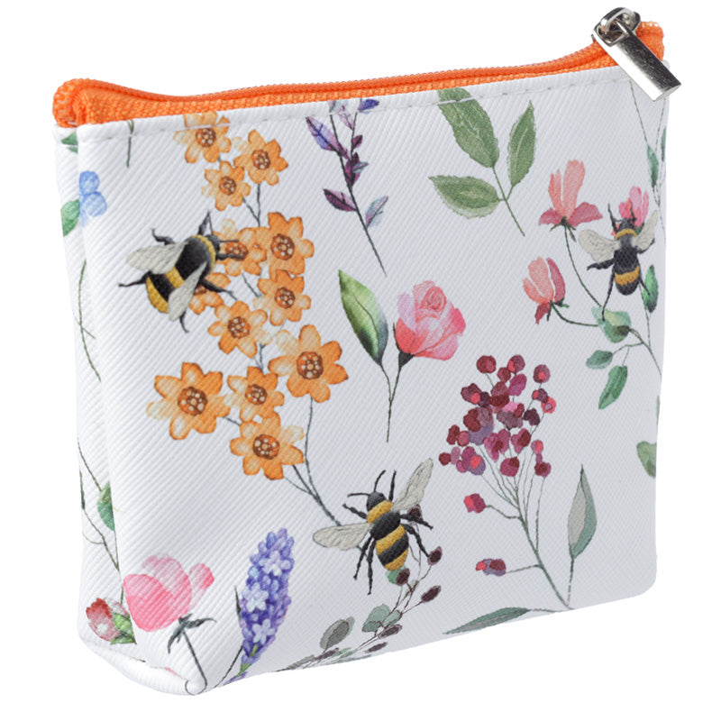 Nectar Meadows PVC Purse showcasing vibrant colours