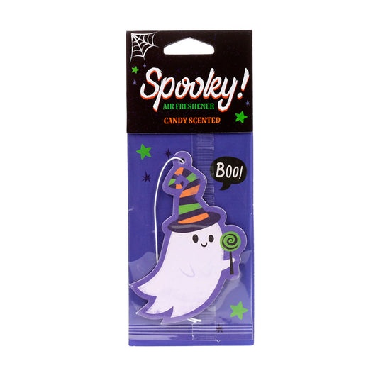 Candy Scented Spooky Ghost Air Freshener - Front View