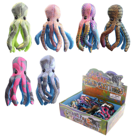 Cute Collectable Octopus Sand Animal on display