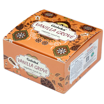 Goloka Vanilla Grove Wax Candle Tin - Image 4