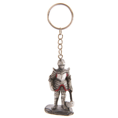 Medieval Knight Keyring with intricate details