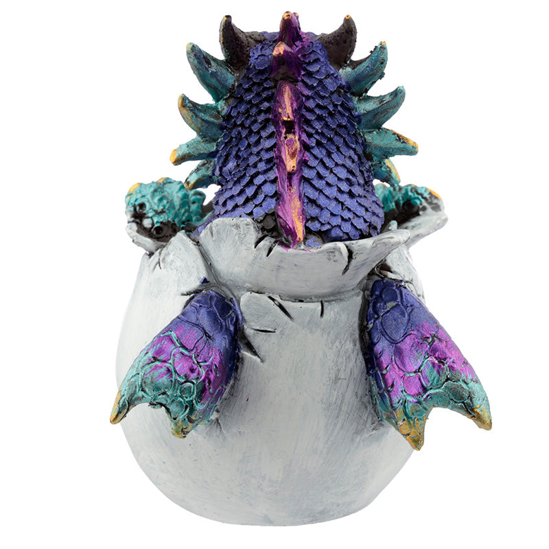 Magical Hatching Egg Elements Dragon Figurine display