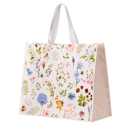 Nectar Meadows design on reusable shopping bag