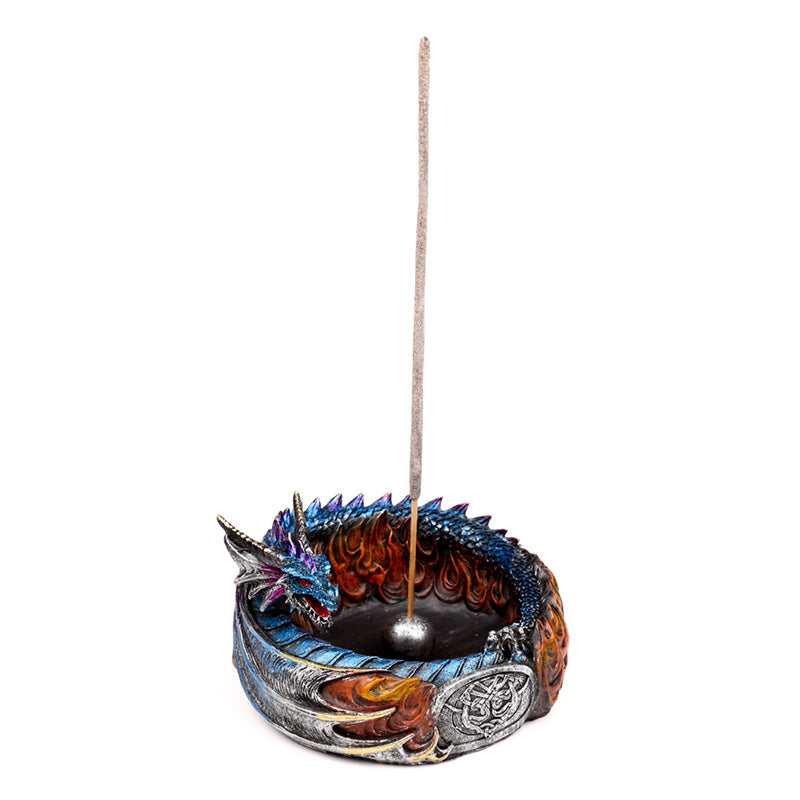 Close-up of Dark Legends Dragon Incense Burner