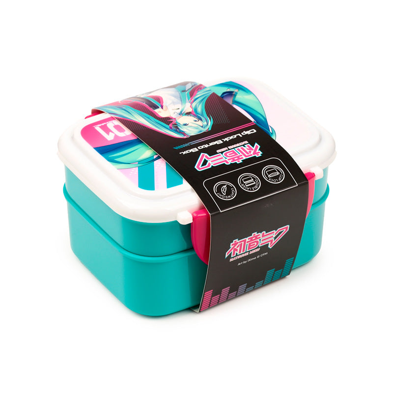 Hatsune Miku Bento Lunch Box collection display