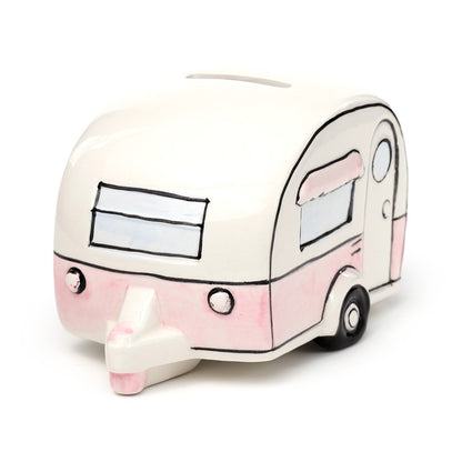 Charming Caravan Money Box