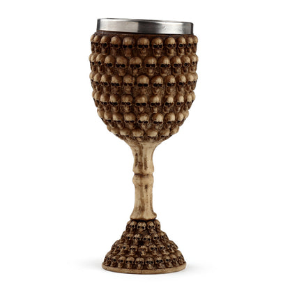Multi Skull Decorative Goblet - Detailed Design