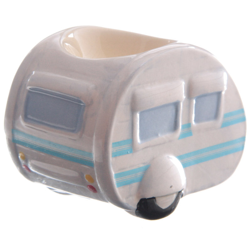 Decorative Ceramic Egg Cup - Caravan