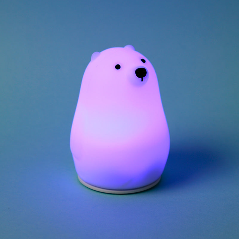 Adoramals Polar Bear Lamp for Kids' Room