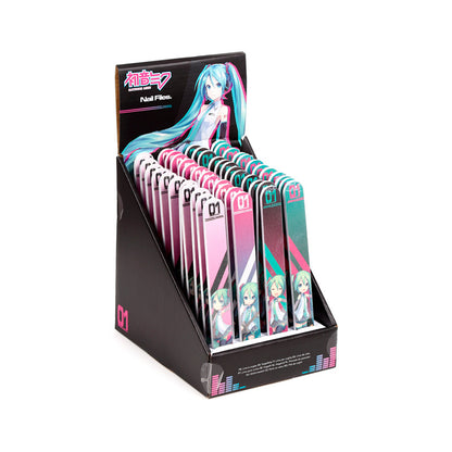 Hatsune Miku Nail File - Front View