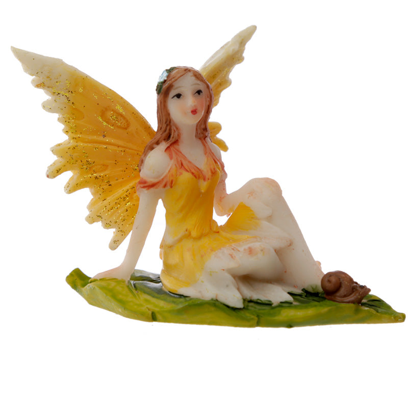 Flora and Fauna Meadow Fairy Figurine - Colourful Design