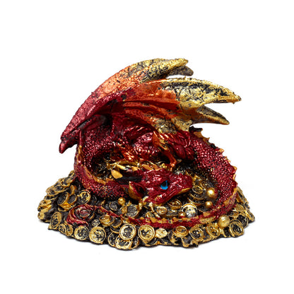 Close-up of Enchanted Nightmare Dragon Mini Elemental