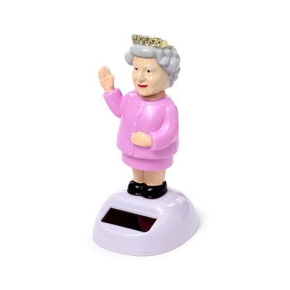Charming Solar Pal ornament of Queen Elizabeth