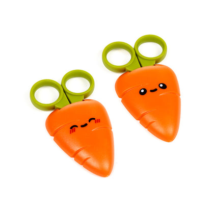 Playful design of Foodiemals Cecil the Carrot Kids Scissors