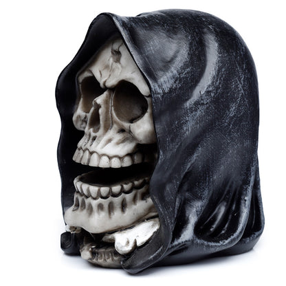 Reaper Skull Head Ornament front view