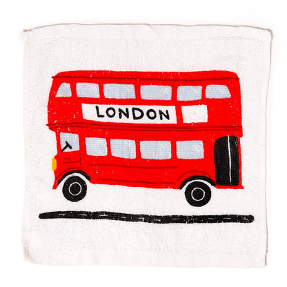 Soft and absorbent London Icons Travel Towel