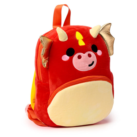 Adoramagic Roscoe the Dragon Kids School Rucksack Backpack front view