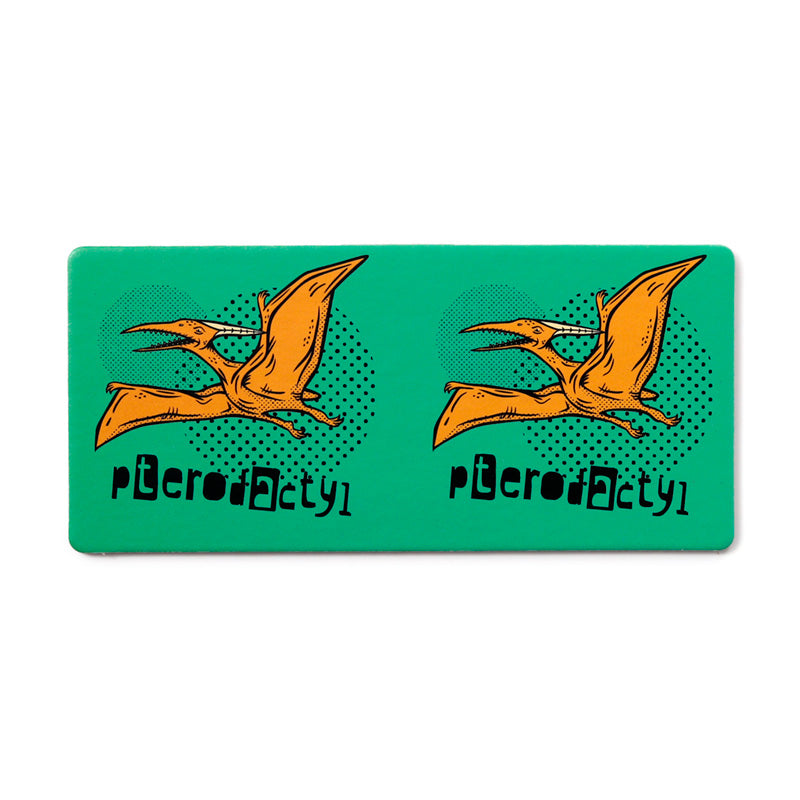 Dinosaur-themed domino set perfect for kids