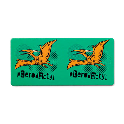 Dinosaur-themed domino set perfect for kids