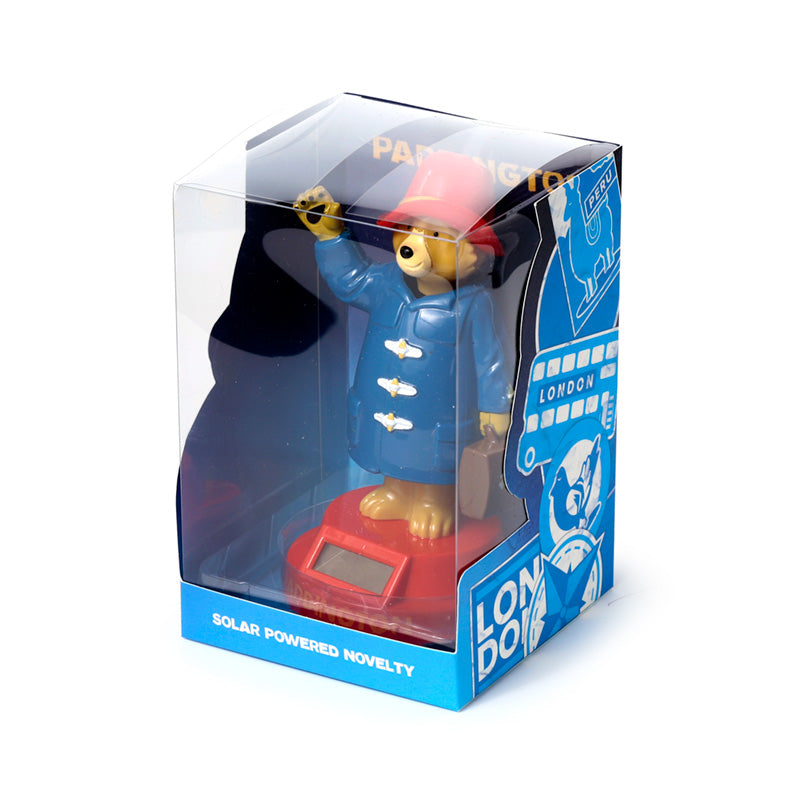 Paddington Bear Solar Pal on windowsill