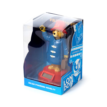 Paddington Bear Solar Pal on windowsill