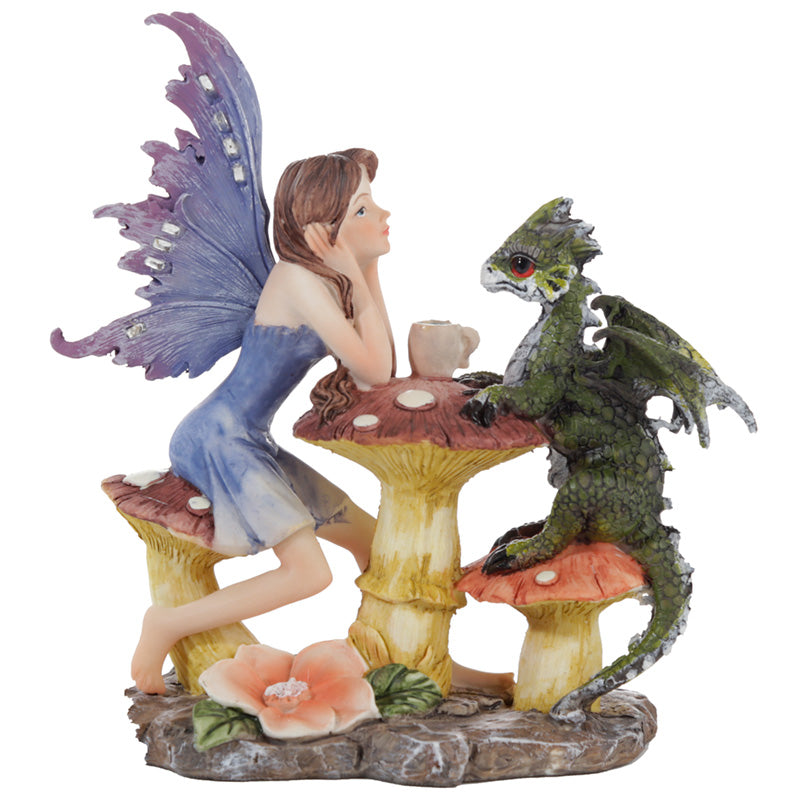 Collectable Woodland Spirit Dragon Tea Party Fairy 1