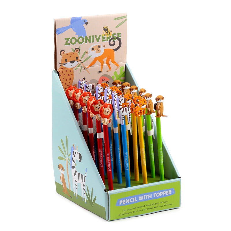 Enchanting Zooniverse Pencil with whimsical PVC topper