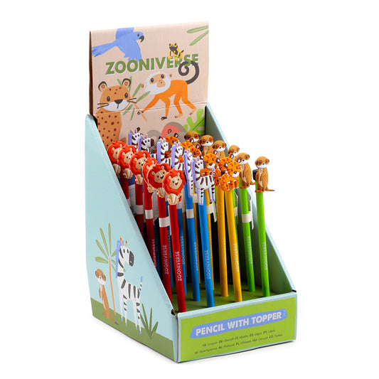 Enchanting Zooniverse Pencil with whimsical PVC topper